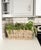 Wood Artifacts Rattan Rectangular Planter with Black Plastic Insert, Natural, 20"X8" For Sale - Image 7 of 9