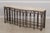 French French Style Iron & Steel Base Stone Top Console Table For Sale - Image 3 of 15