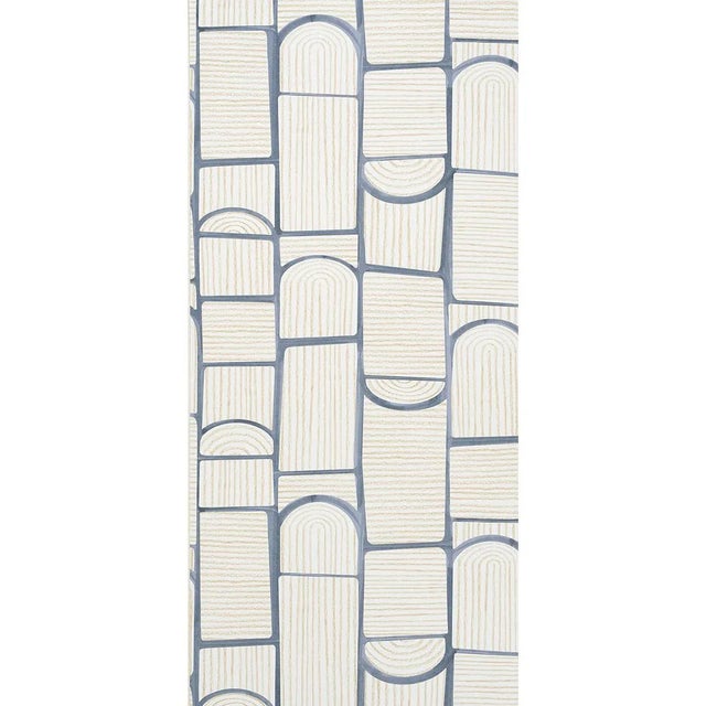 Inspired by the Georgian architecture of London’s storied literary neighborhood, Backdrop’s Bloomsbury wallpaper features...