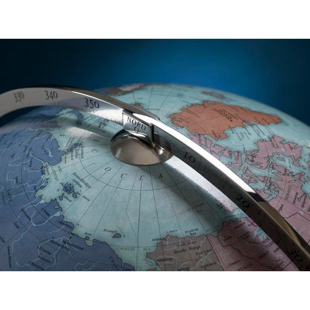 Early 21st Century Trilogy Acquamarina Globe by Zoffoli Mappamondi For Sale - Image 5 of 8