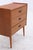 Beautiful vintage teak chest of drawers from the 1960s with a clean, compact form and a calm, even grain. Three drawers...