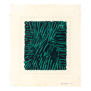 Joseph Gardella Abstraction in Green, 1978