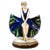 Ceramic Sitting Dancer in Butterfly Dress attributed to Josef Lorenzl for Goldscheider Vienna, 1926 For Sale - Image 7 of 7