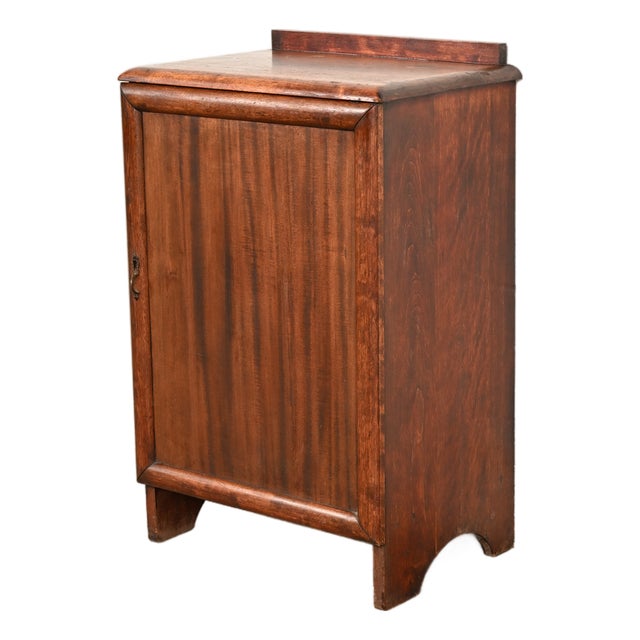 Antique Arts & Crafts Mahogany Music Cabinet, Circa 1900 For Sale