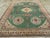 Early 20th Century Galerie Shabab Collection Early 20th Century Green, Red, and Beige Distressed Rug For Sale - Image 5 of 10