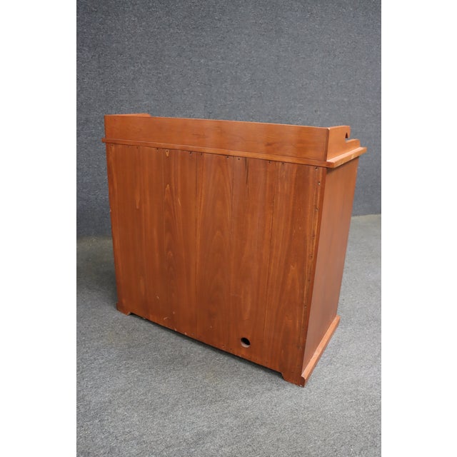 Bench-Made Solid Cherry Apothecary Cabinet For Sale - Image 14 of 14