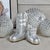 Après Ski Boot Holiday Ornaments in Silver, Assorted Set of 6 Pieces For Sale In Los Angeles - Image 6 of 6
