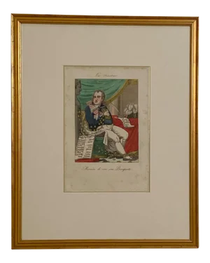 Early 19th Century French Political Engraving