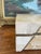 Vintage Possibly Tessellated Stone and Brass Toned Inlay Jewelry or Keepsake Box With Velvet-Like Interior. For Sale - Image 9 of 10