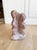 Sienna 1990s Kay Hofmann Signed Hand-Carved Spanish Alabaster “Butterfly Woman” Abstract Sculpture For Sale - Image 8 of 11