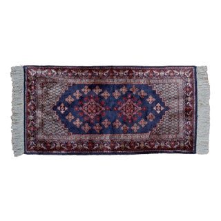 Tunisian Rug in Silk For Sale