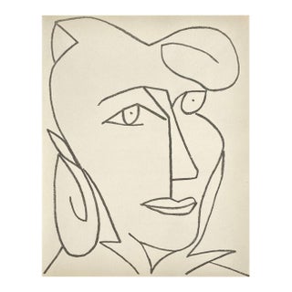 1951 Françoise Gilot Pages d'Amour - André Verdet 16 Lithograph For Sale