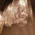 Transparent Mid Century Modern Flush Mount Chandelier For Sale - Image 8 of 12