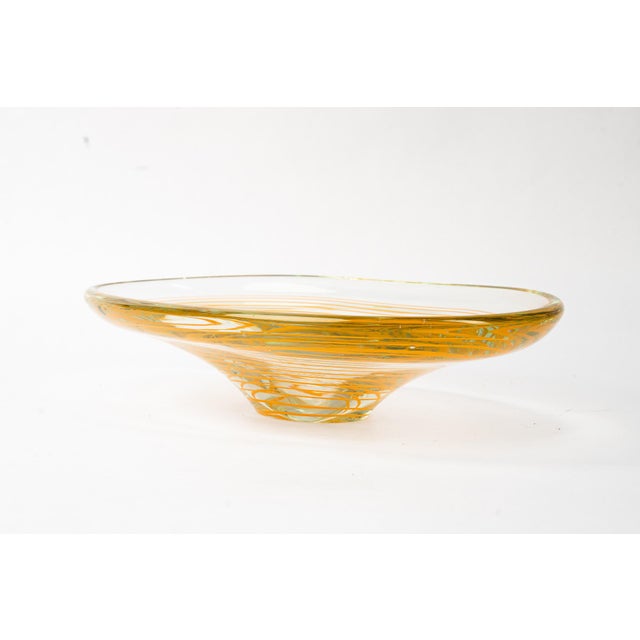 Vintage Murano Glass Bowl, Italy, 1970s For Sale - Image 9 of 14