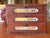 Antique Paton's Boot & Shoe Lace countertop display cabinet, dating to the late 19th or early 20th century (Edwardian...