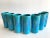 Vintage Mid Century Modern Dryden Studio Art Pottery Drip Glaze Ceramic Tumbler Cups - Set of 7 For Sale - Image 9 of 13