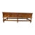 Vintage Solid Wood Media Console Tv Stand W/ Drawers For Sale