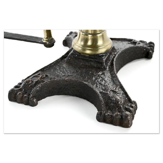 Antique Cast Iron and Brass Scale from S. Banfield For Sale - Image 3 of 8