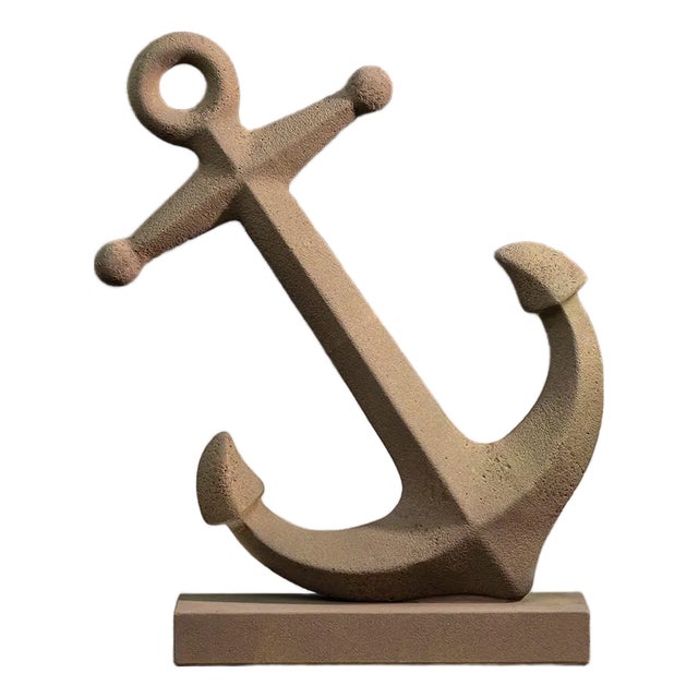 Anchors Aweigh Brown Concrete Statue For Sale