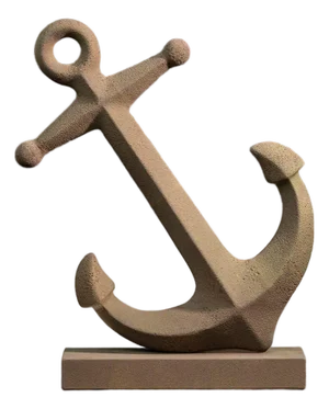 Anchors Aweigh Brown Concrete Statue