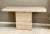 1980s Italian Travertine Rough Edge Console Table For Sale In Phoenix - Image 6 of 7
