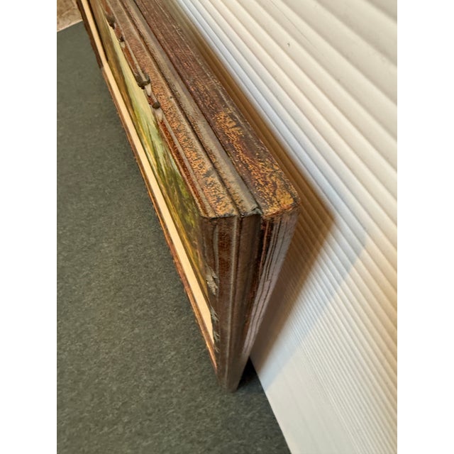 Franz Joseph Feuer Original Landscape Oil Painting, Framed For Sale - Image 9 of 12