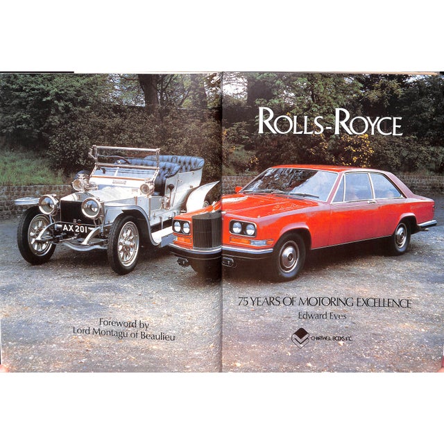 EVES, Edward [208] pp. Chartwell Books, Inc. 1979 11 3/4" x 9" A review of Rolls-Royce's first seventy-five years examines...