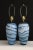 Mid 20th Century Seguso Style Wave Murano Lamps - a Pair For Sale - Image 12 of 12