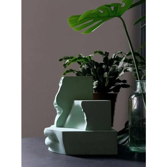 Hermes is concrete sculpture. It’s part of a large work that is also photographic: ‘Digital Journey into the Classic’,...