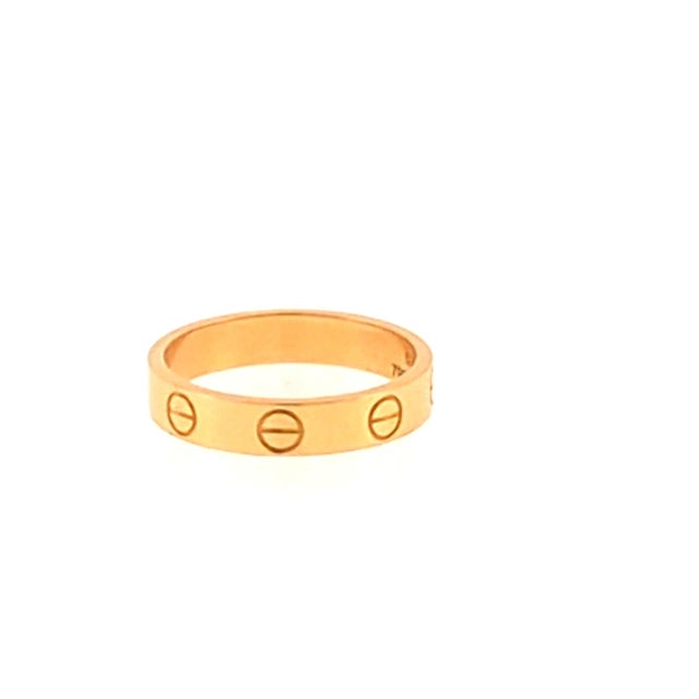 Cartier 18K Yellow Gold LOVE Ring The Vibe Born from the same legendary 1969 NYC design as the famous bracelet, this...