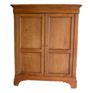 Antique Oak Cabinet by Louis Philippe, 1850 For Sale