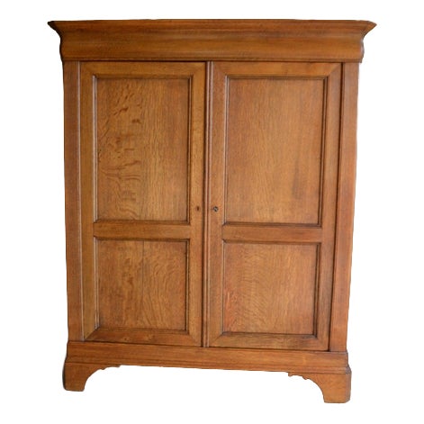 Antique Oak Cabinet by Louis Philippe, 1850 For Sale