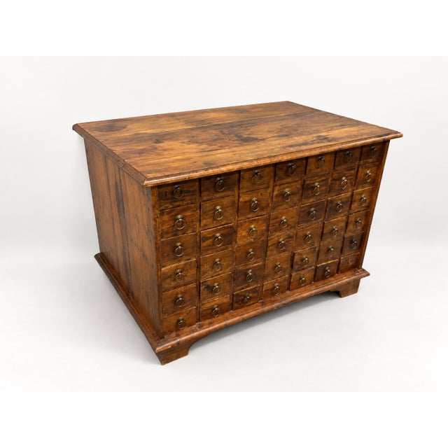 Apothecary Pharmacy Chest of Drawers Cabinet For Sale - Image 3 of 6