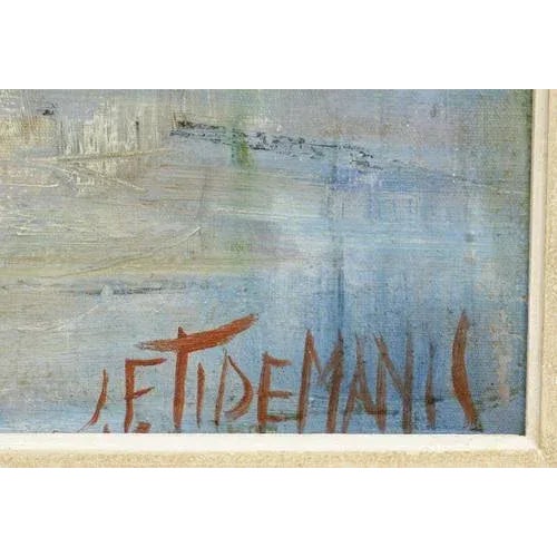 20th century 40`s. Canvas, oil. 60x50 cm. Janis Ferdinands Tidemanis.