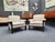 Two lovely vintage armchairs from the 1960s. The design is reminiscent of the Bastiano model by Topia Scarpa. They are...