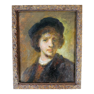 Antique Portrait, Framed