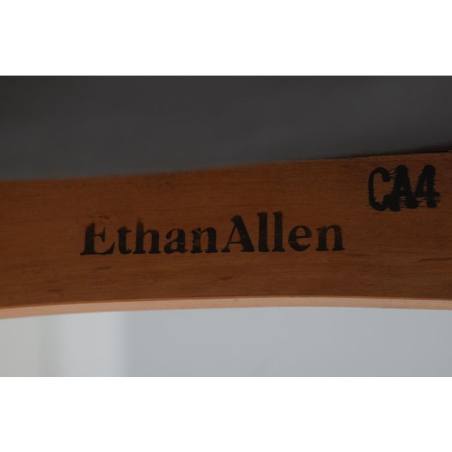 Ethan Allen American Dimensions Dining Table & 6 Chairs For Sale - Image 13 of 16