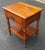 Mid Century Jamestown Furniture Maple Two Tier Single Drawer Side Table Nightstand For Sale - Image 4 of 10