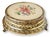Mid 20th Century Midcentury Petit Point Vanity Powder Box With Mirror For Sale - Image 5 of 6