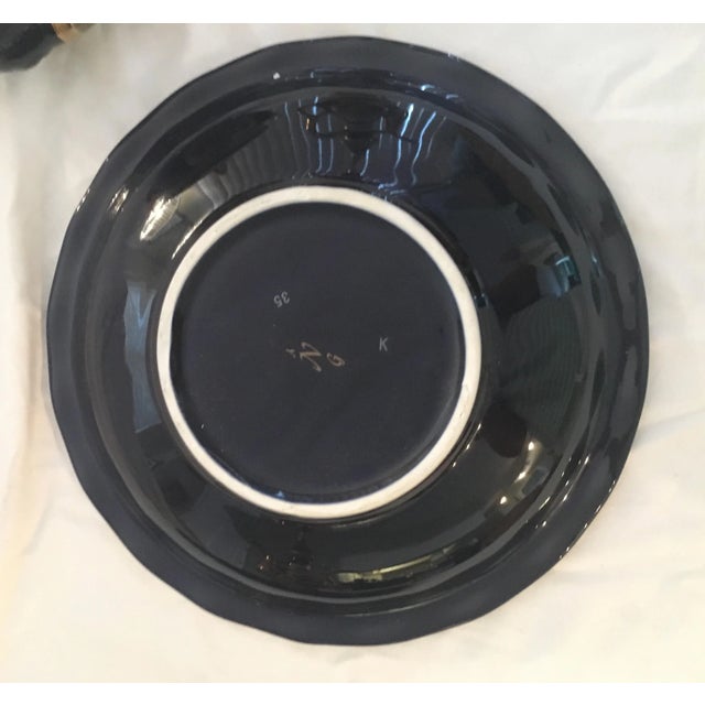 Ceramic Antique Persian Porcelain Set of 8 For Sale - Image 7 of 13