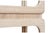 Tan Gabriella Crespi Style Pencil Wood Bamboo & Glass Etagere For Sale - Image 8 of 9