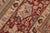 Textile Shabby Chic Floral 1990's Pak-Persian Green/Red Wool Rug - 6'0'' X 9'0'' For Sale - Image 7 of 9