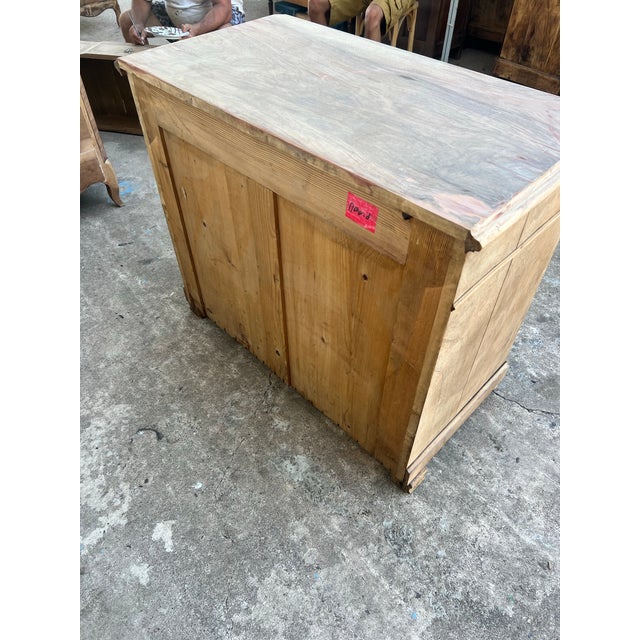 French 19th Century Louis Philippe Bleached Burl Walnut Commode For Sale - Image 9 of 12