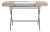 Cosimo Desk with Natural Oak Veneer and Glass Top by Marco Zanuso Jr. for Adentro, 2023 For Sale