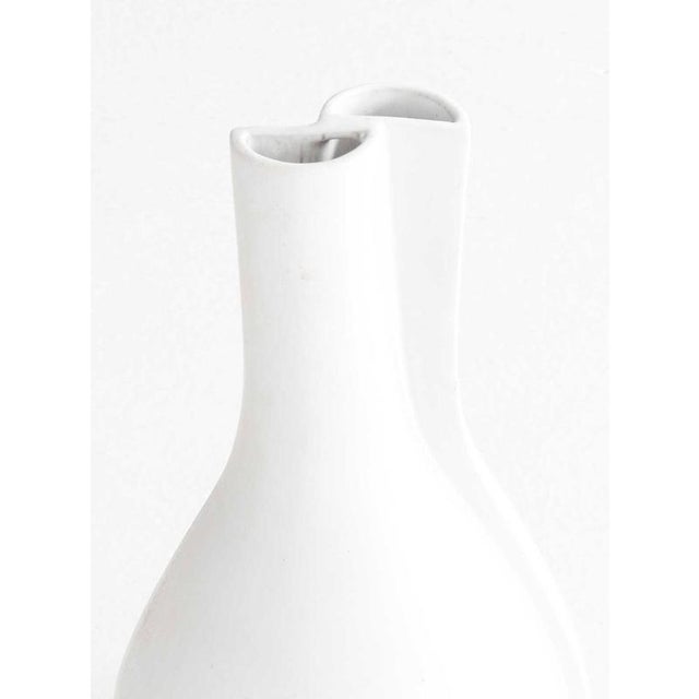 Scandinavian Modern Surrea Vase in Stoneware by Wilhelm Kåge, 1950s For Sale - Image 3 of 5
