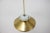 1970s Mid-Century Brass and Glass Pendant by Valasske Mezirici, 1970s For Sale - Image 5 of 9