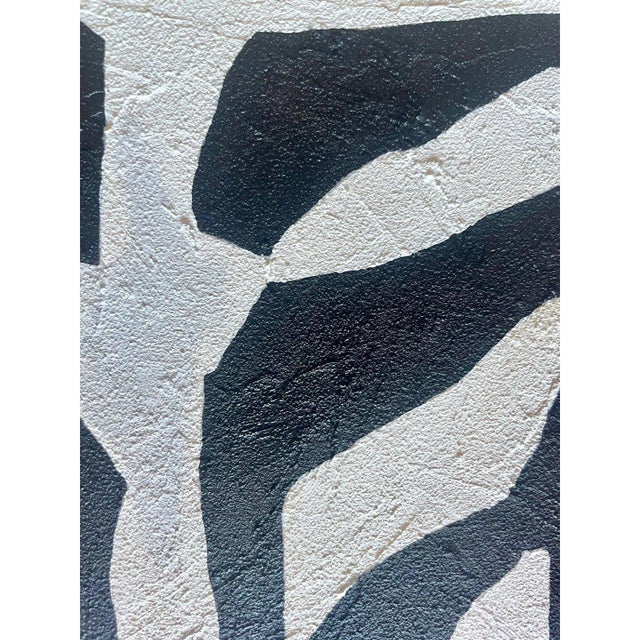 2025 "Rampicanti" Abstract Botanical Painting on Canvas by r.k. Red For Sale - Image 4 of 4