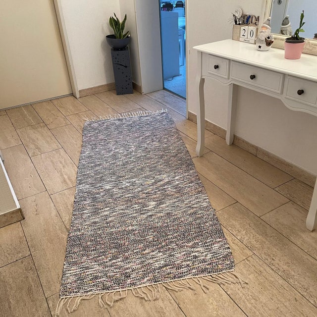 Vintage Turkish Boho Kilim Tapis Pillow Cover For Sale - Image 11 of 11