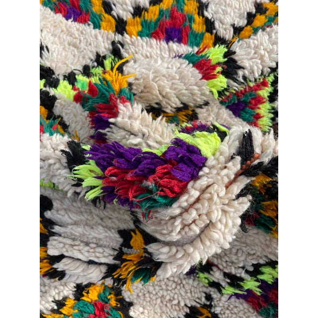 Moroccan 1980s Moroccan Berber Vintage Azilal Handmade Rug, 3'6 X 7'54 For Sale - Image 3 of 11