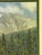 Wood Original Stephen Smalzel Framed Watercolor Painting 'Rocky Mountain Landscape' For Sale - Image 7 of 13